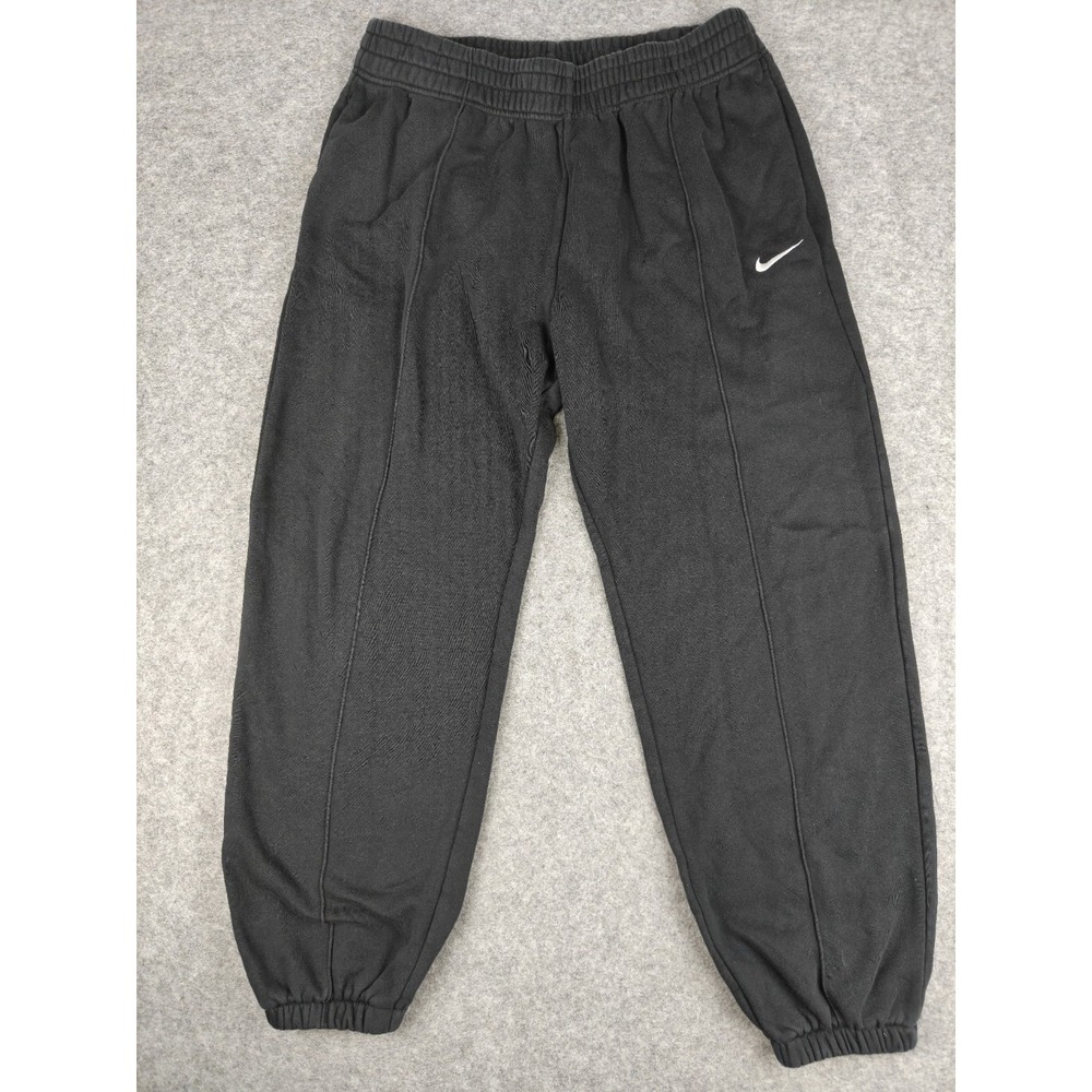 Nike Sportswear Essential Fleece Sweatpants Women's L Black Joggers BV4089-010